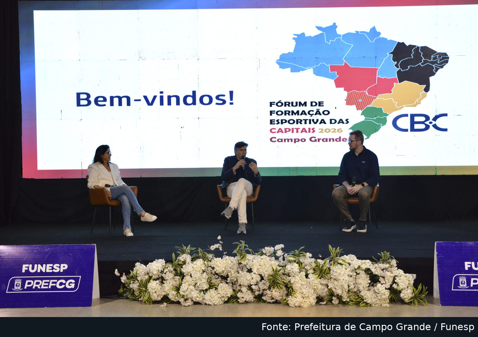 Fórum em Campo Grande reúne 428 inscritos para discutir formação e financiamento de atletas
