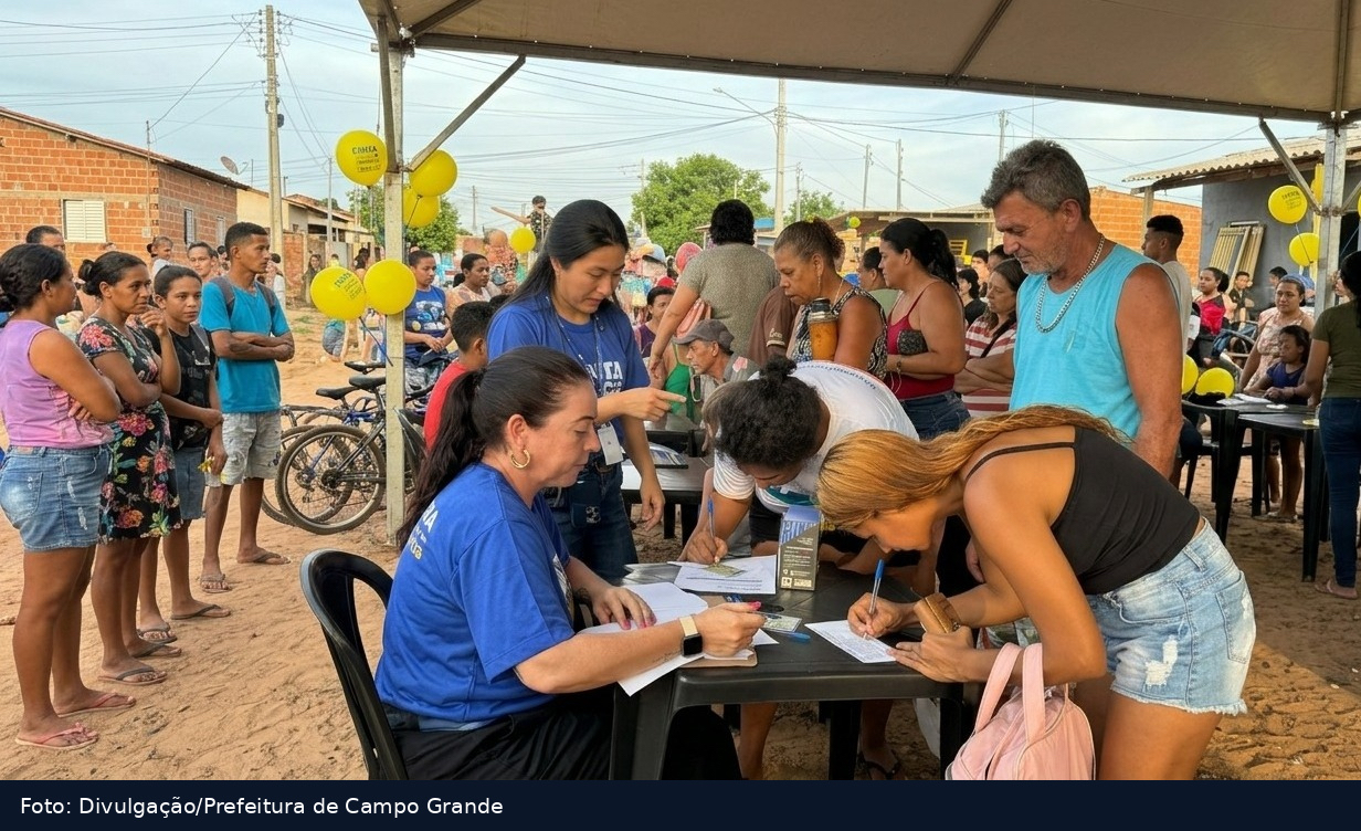 Moradores da Homex participam da escolha de novo nome durante regularização habitacional