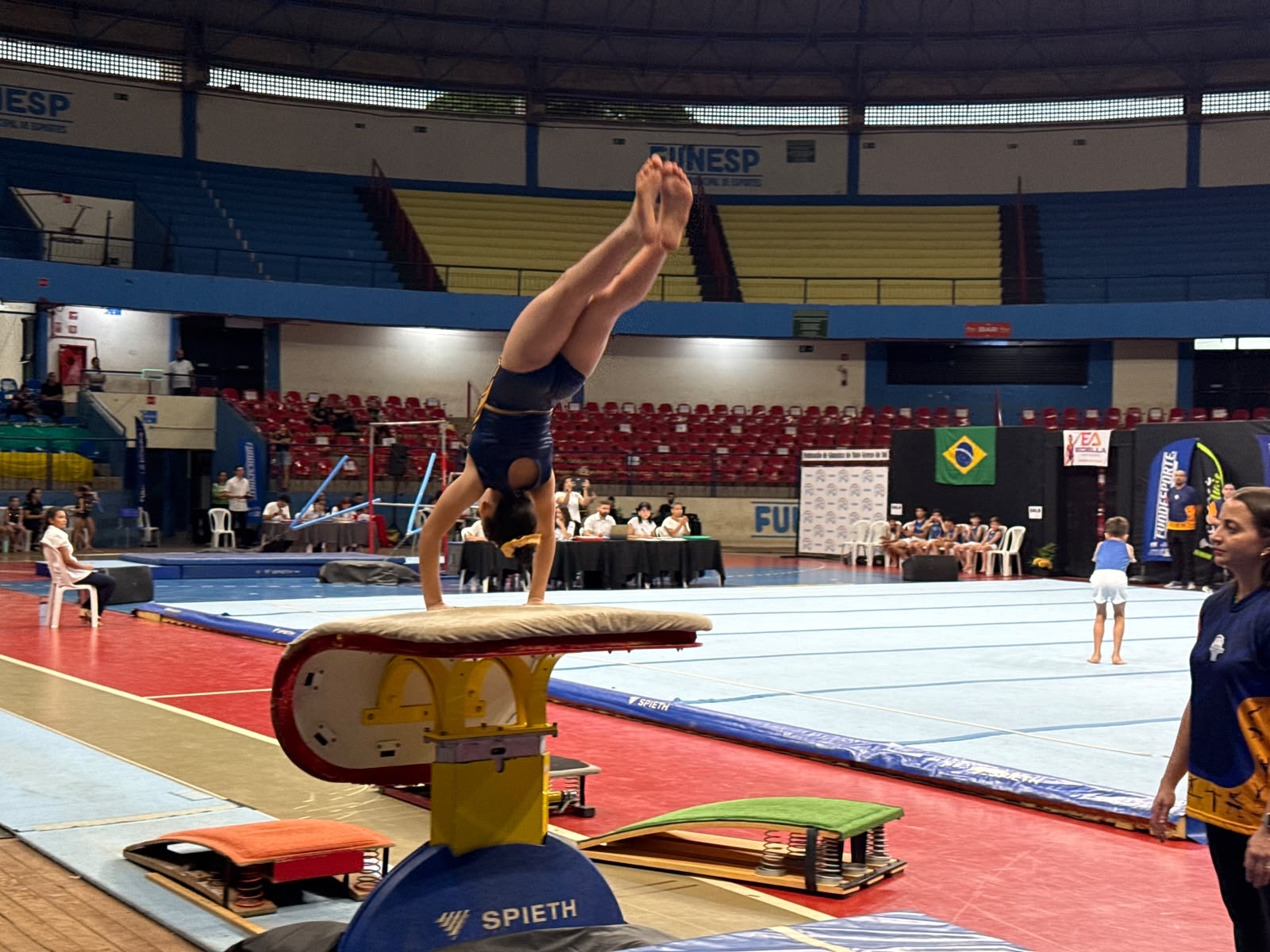 Guanandizão recebe treino de pódio da ginástica artística neste sábado