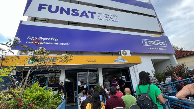 Funsat disponibiliza 678 vagas de emprego nesta quarta-feira