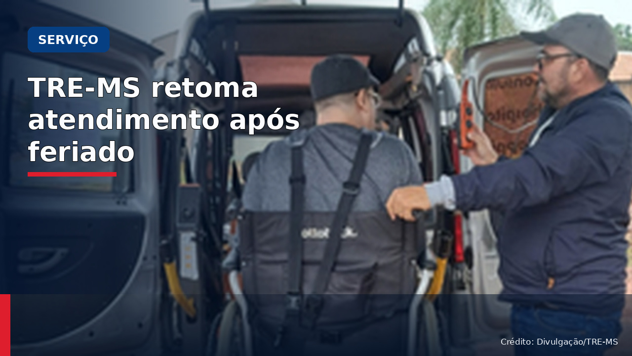 TRE-MS e cartórios eleitorais retomam atendimento após o feriado
