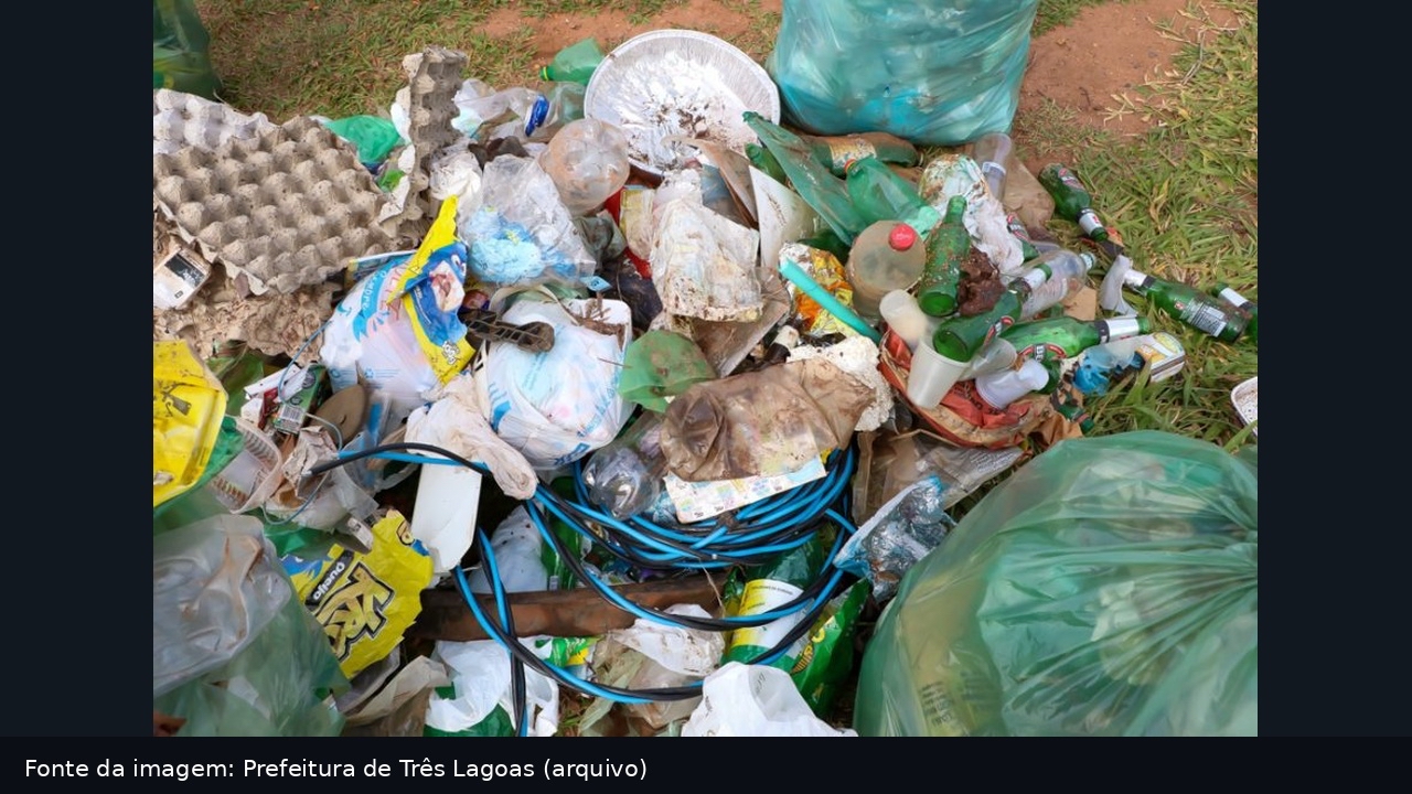 Semana do Lixo Zero começa na terça-feira em Três Lagoas