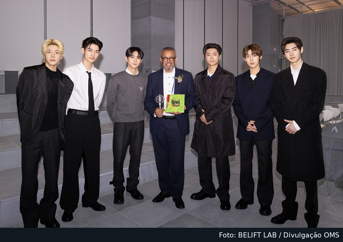 OMS e grupo de K-pop ENHYPEN mobilizam jovens pela doação de sangue